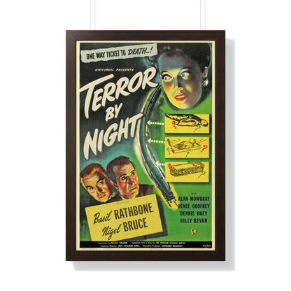 TERROR BY NIGHT 1946 - Framed Movie Poster-20" x 30"-The Sticker Space