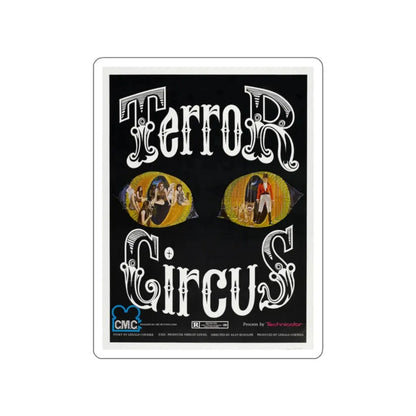 TERROR CIRCUS (BARN OF THE NAKED DEAD) 1973 Movie Poster STICKER Vinyl Die-Cut Decal 2 Inch - The Sticker Space