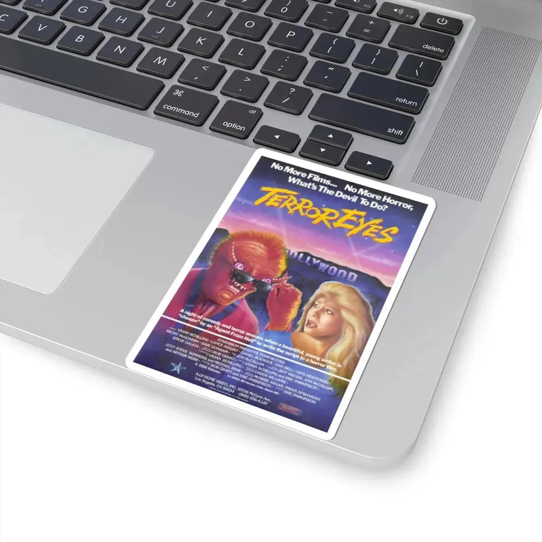 TERROR EYES 1988 Movie Poster - STICKER Vinyl Kiss-Cut Decal - The Sticker Space