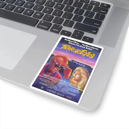 TERROR EYES 1988 Movie Poster - STICKER Vinyl Kiss-Cut Decal - The Sticker Space