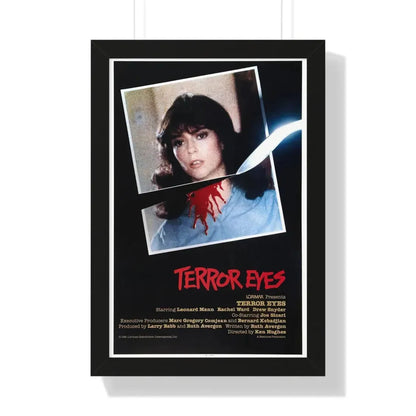TERROR EYES (2) 1981 - Framed Movie Poster 16″ x 24″ Black - The Sticker Space