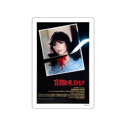 TERROR EYES (2) 1981 Movie Poster STICKER Vinyl Die-Cut Decal 3 Inch - The Sticker Space
