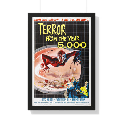 TERROR FROM THE YEAR 5,000 1958 - Framed Movie Poster-20" x 30"-The Sticker Space