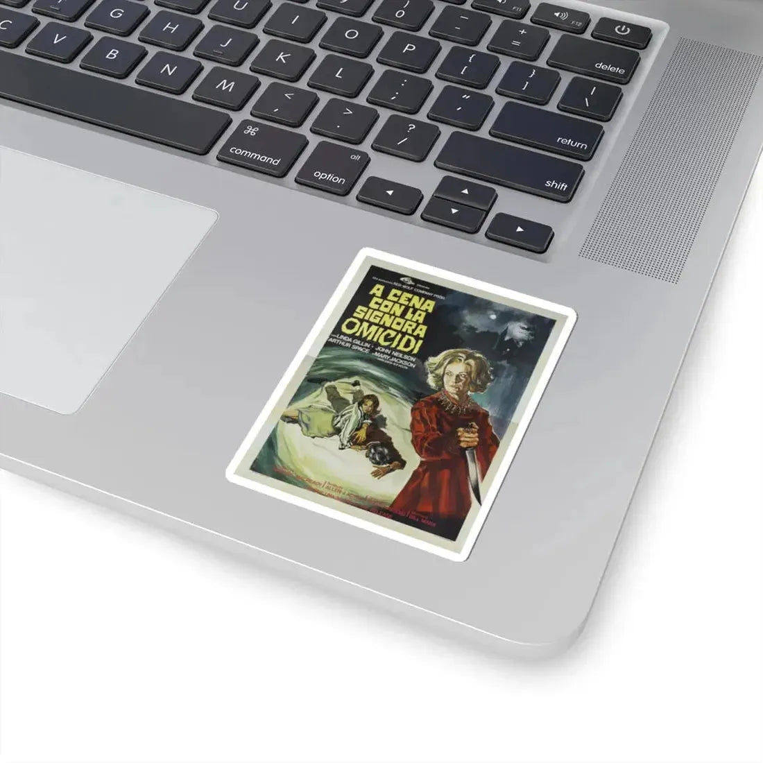 TERROR HOUSE (ITALIAN) 1972 Movie Poster - STICKER Vinyl Kiss-Cut Decal - The Sticker Space