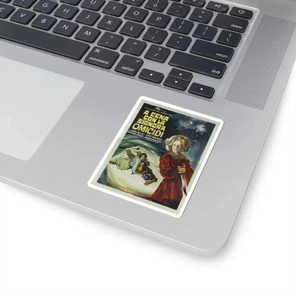 TERROR HOUSE (ITALIAN) 1972 Movie Poster - STICKER Vinyl Kiss-Cut Decal - The Sticker Space