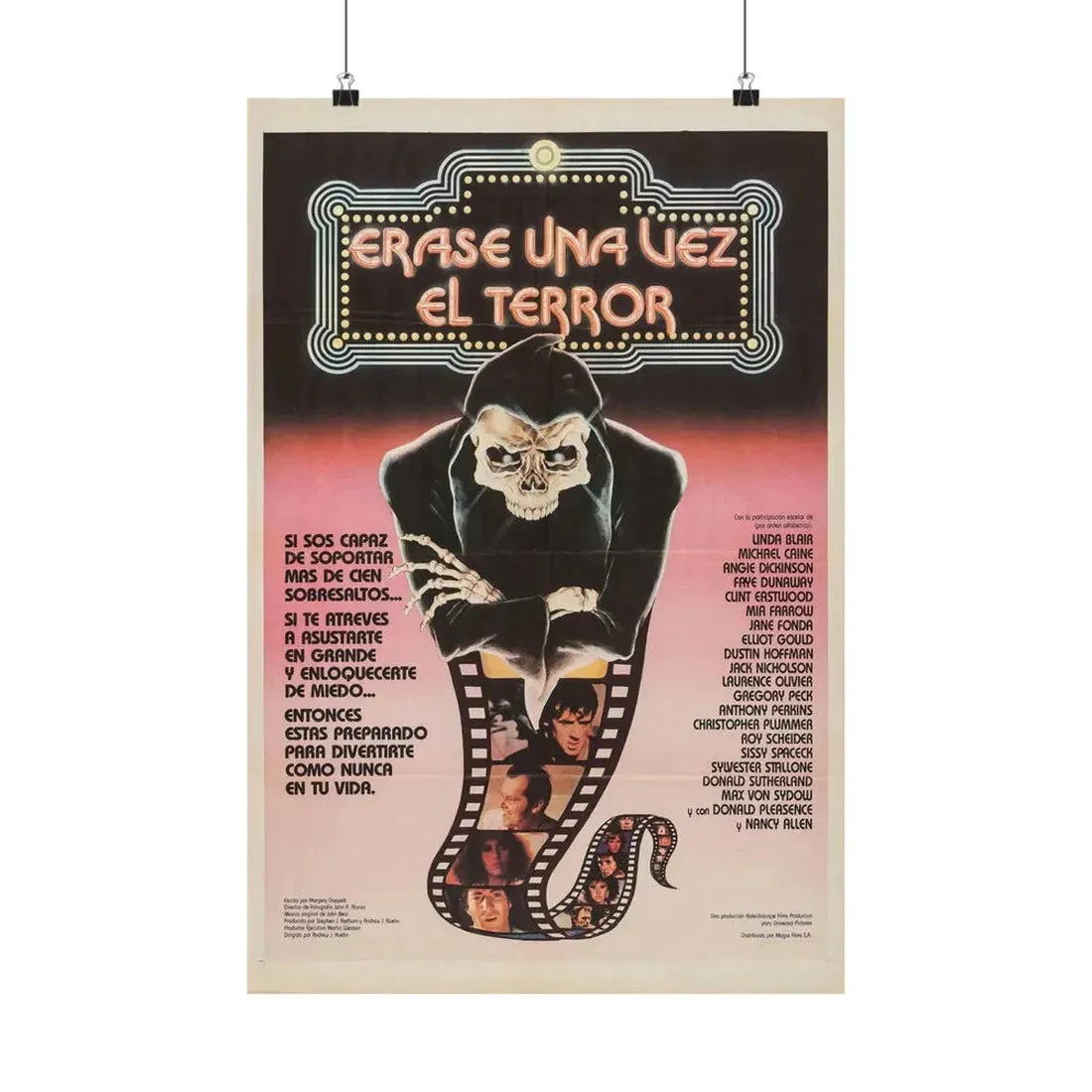TERROR IN THE AISLES (ARGENTINA) 1984 - Paper Movie Poster 16″ x 24″ Matte - The Sticker Space