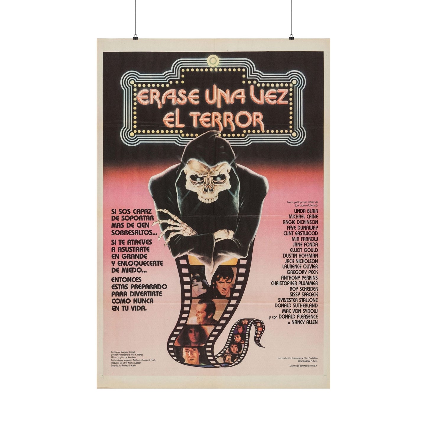 TERROR IN THE AISLES (ARGENTINA) 1984 - Paper Movie Poster-36" x 54"-The Sticker Space