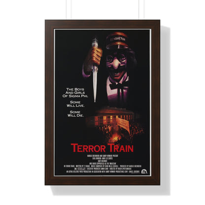 TERROR TRAIN 1980 - Framed Movie Poster-16″ x 24″-The Sticker Space