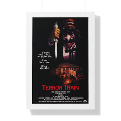 TERROR TRAIN 1980 - Framed Movie Poster-16″ x 24″-The Sticker Space