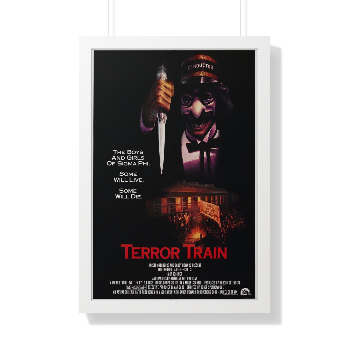 TERROR TRAIN 1980 - Framed Movie Poster-20" x 30"-The Sticker Space