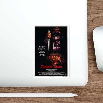 TERROR TRAIN 1980 Movie Poster STICKER Vinyl Die-Cut Decal-The Sticker Space