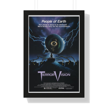 TERRORVISION 1986 - Framed Movie Poster-16″ x 24″-The Sticker Space