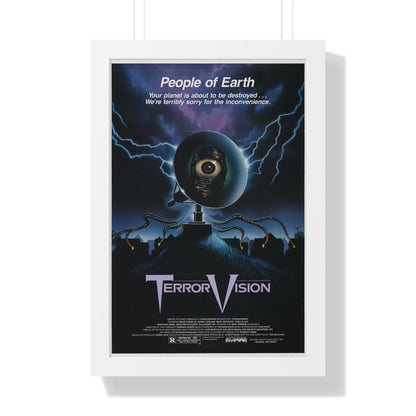 TERRORVISION 1986 - Framed Movie Poster-16″ x 24″-The Sticker Space