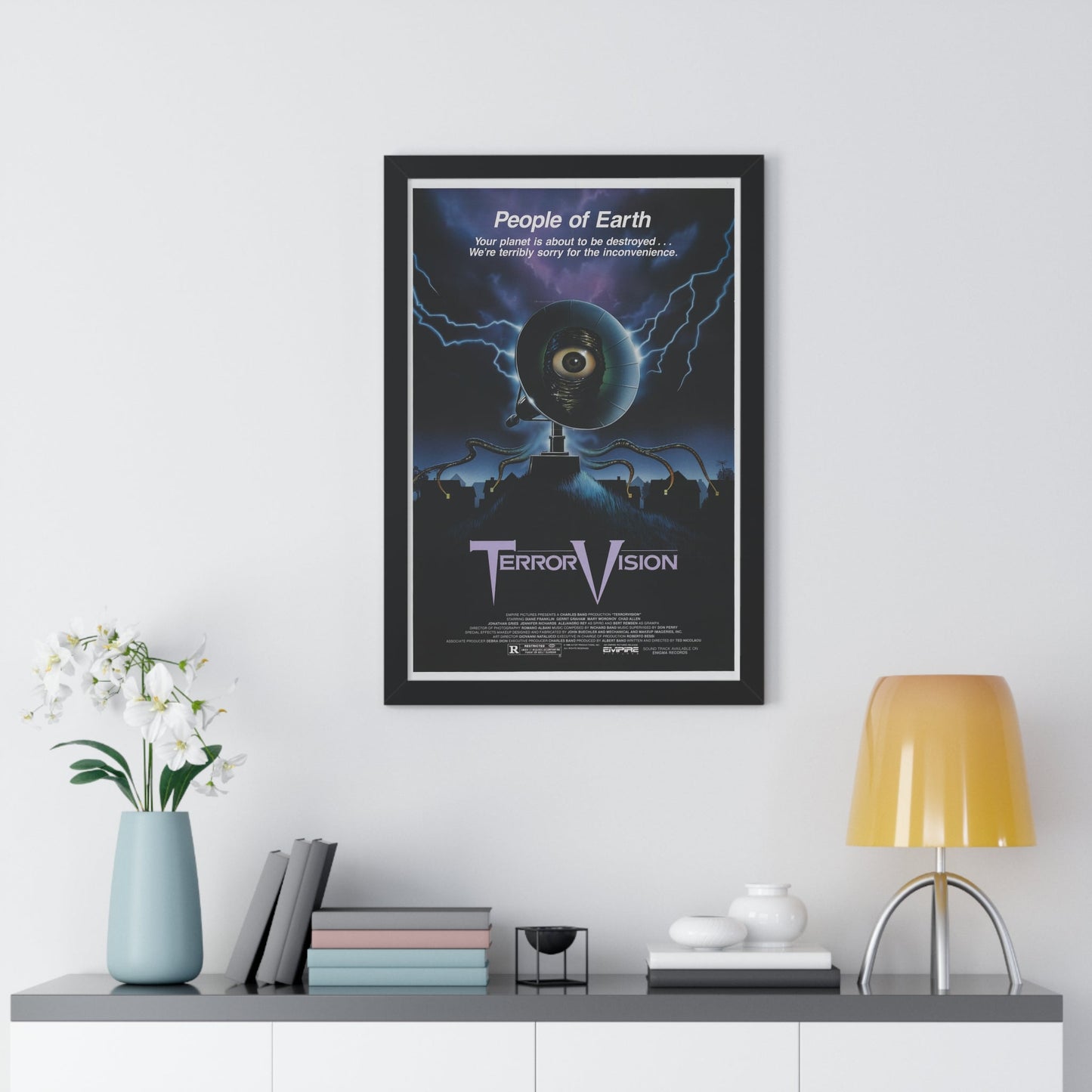 TERRORVISION 1986 - Framed Movie Poster-The Sticker Space