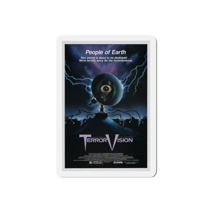 TERRORVISION 1986 Movie Poster - Refrigerator Magnet-6 Inch-Die-Cut-1 pc-The Sticker Space