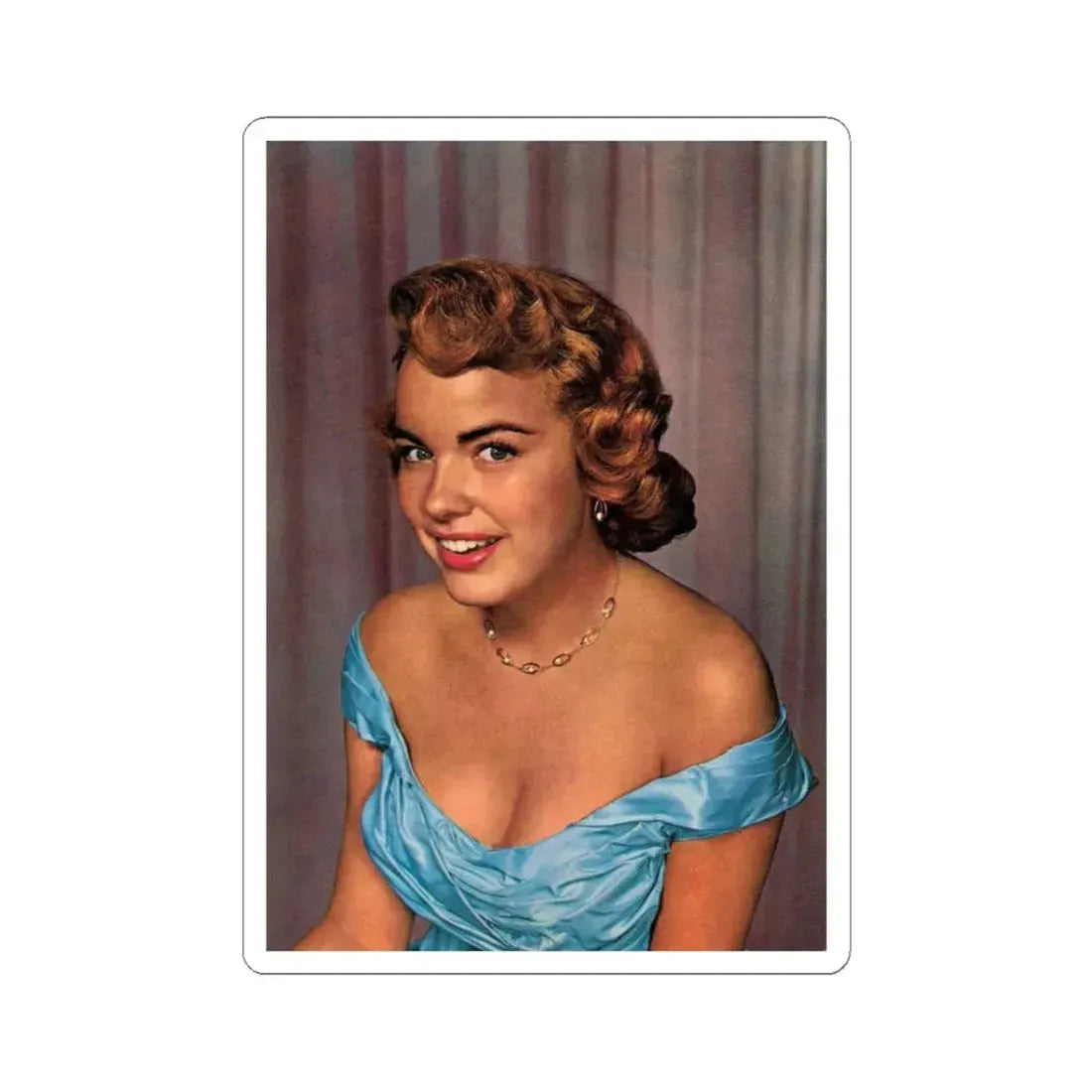 Terry Moore #176 (Vintage Female Icon) STICKER Vinyl Kiss-Cut Decal 3 Inch White - The Sticker Space