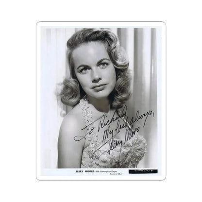 Terry Moore #187 (Vintage Female Icon) STICKER Vinyl Kiss-Cut Decal 4 Inch White - The Sticker Space