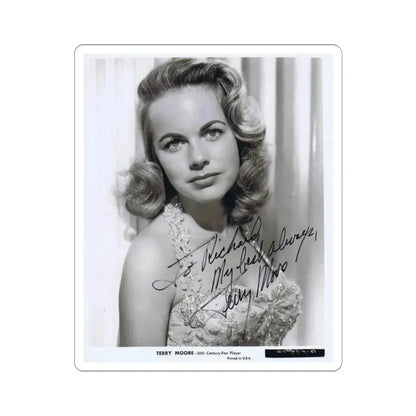Terry Moore #187 (Vintage Female Icon) STICKER Vinyl Kiss-Cut Decal 6 Inch White - The Sticker Space