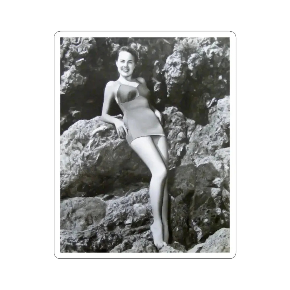 Terry Moore #199 (Vintage Female Icon) STICKER Vinyl Kiss-Cut Decal 6 Inch White - The Sticker Space