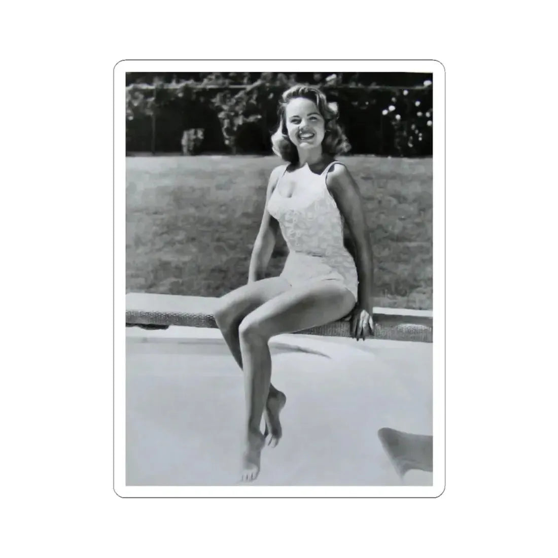 Terry Moore #216 (Vintage Female Icon) STICKER Vinyl Kiss-Cut Decal 3 Inch White - The Sticker Space