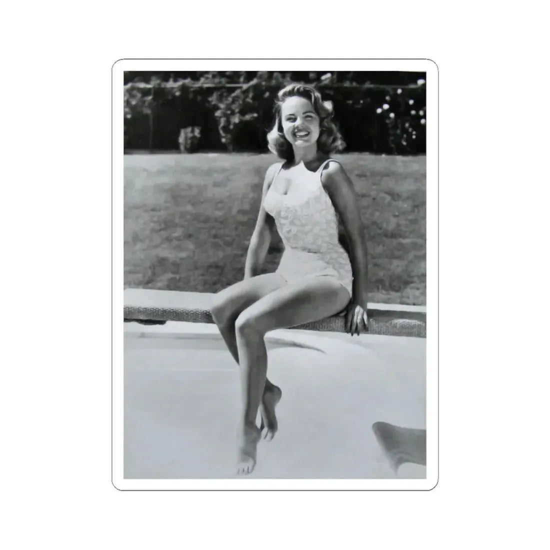 Terry Moore #216 (Vintage Female Icon) STICKER Vinyl Kiss-Cut Decal 4 Inch White - The Sticker Space