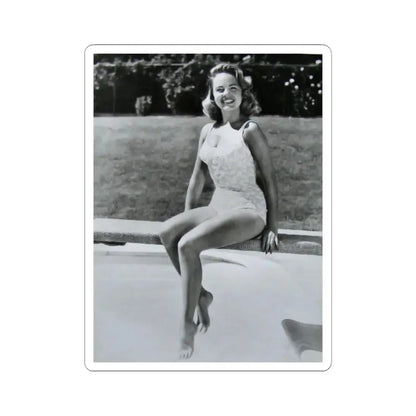 Terry Moore #216 (Vintage Female Icon) STICKER Vinyl Kiss-Cut Decal 4 Inch White - The Sticker Space