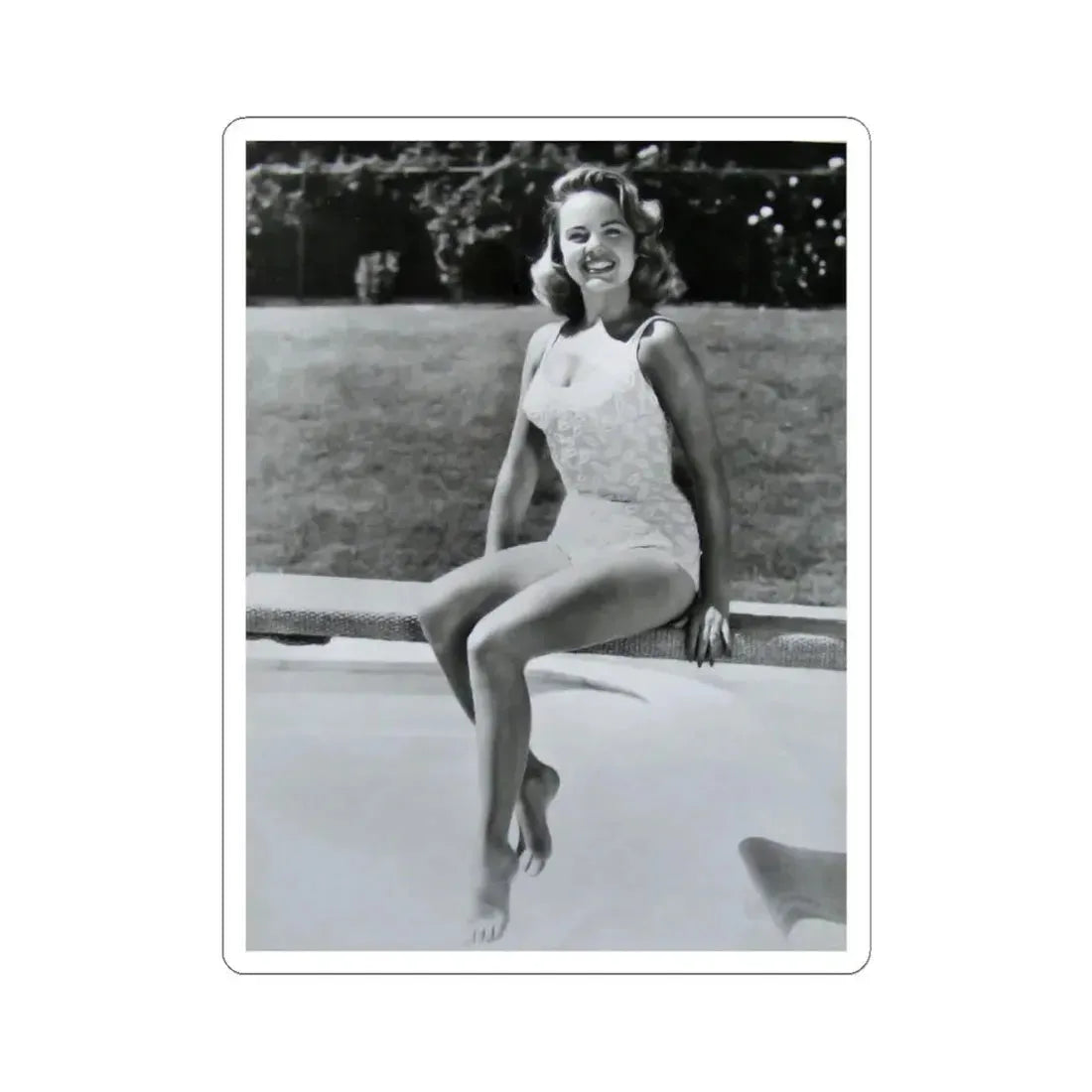 Terry Moore #216 (Vintage Female Icon) STICKER Vinyl Kiss-Cut Decal 6 Inch White - The Sticker Space