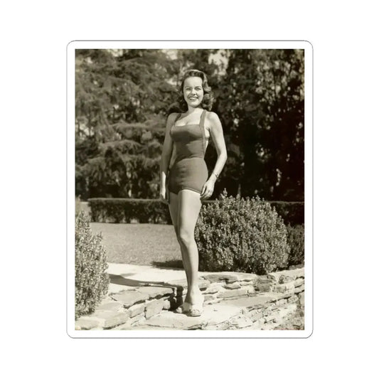 Terry Moore #233 (Vintage Female Icon) STICKER Vinyl Kiss-Cut Decal 2 Inch White - The Sticker Space