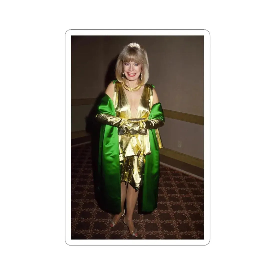 Terry Moore #246 (Vintage Female Icon) STICKER Vinyl Kiss-Cut Decal 6 Inch White - The Sticker Space