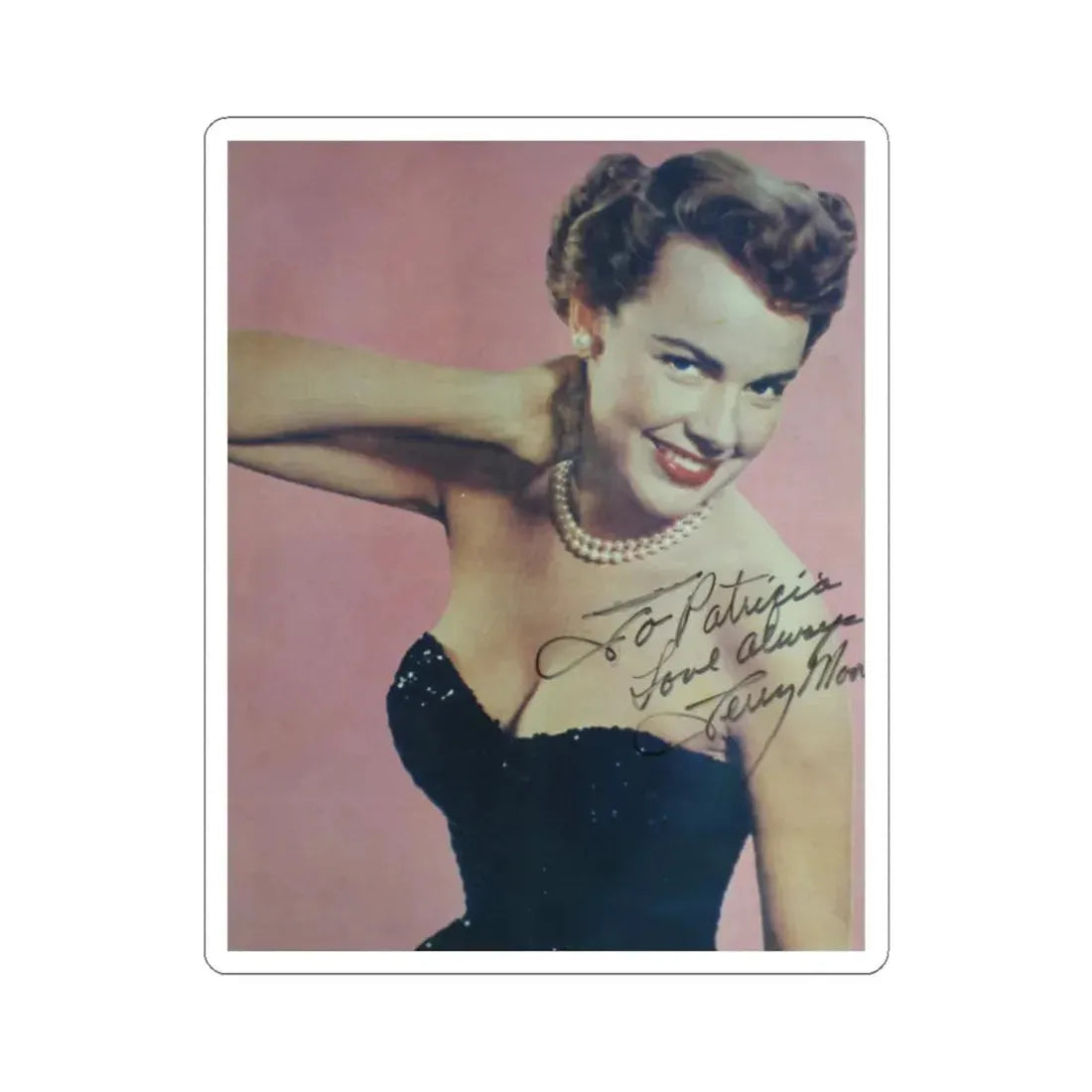 Terry Moore #323 (Vintage Female Icon) STICKER Vinyl Kiss-Cut Decal 6 Inch White - The Sticker Space