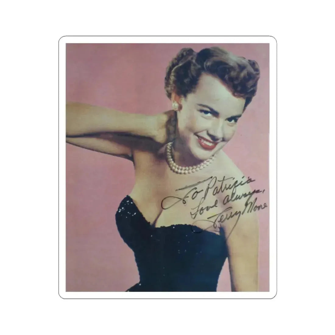 Terry Moore #3231 (Vintage Female Icon) STICKER Vinyl Kiss-Cut Decal 6 Inch White - The Sticker Space
