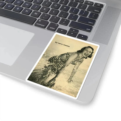 Terry Moore #348 (Vintage Female Icon) STICKER Vinyl Kiss-Cut Decal - The Sticker Space