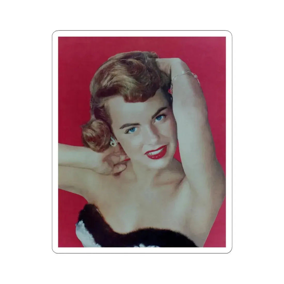 Terry Moore #349 (Vintage Female Icon) STICKER Vinyl Kiss-Cut Decal 3 Inch White - The Sticker Space