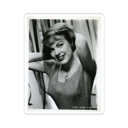 Terry Moore #357 (Vintage Female Icon) STICKER Vinyl Kiss-Cut Decal 2 Inch White - The Sticker Space