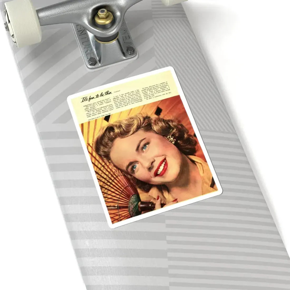 Terry Moore #420 (Vintage Female Icon) STICKER Vinyl Kiss-Cut Decal - The Sticker Space