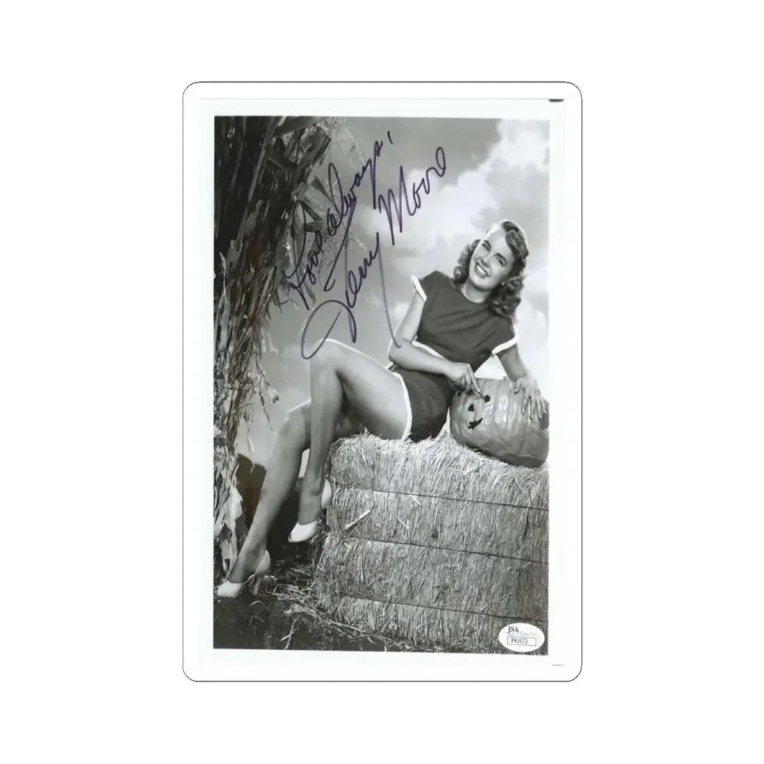 Terry Moore #427 (Vintage Female Icon) STICKER Vinyl Kiss-Cut Decal 4 Inch White - The Sticker Space