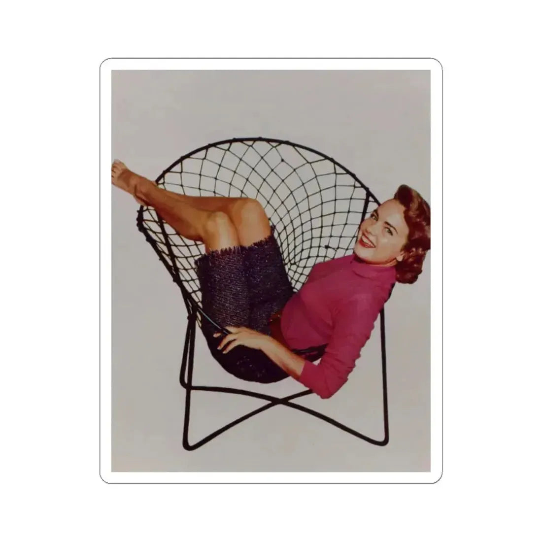 Terry Moore #485 (Vintage Female Icon) STICKER Vinyl Kiss-Cut Decal 4 Inch White - The Sticker Space