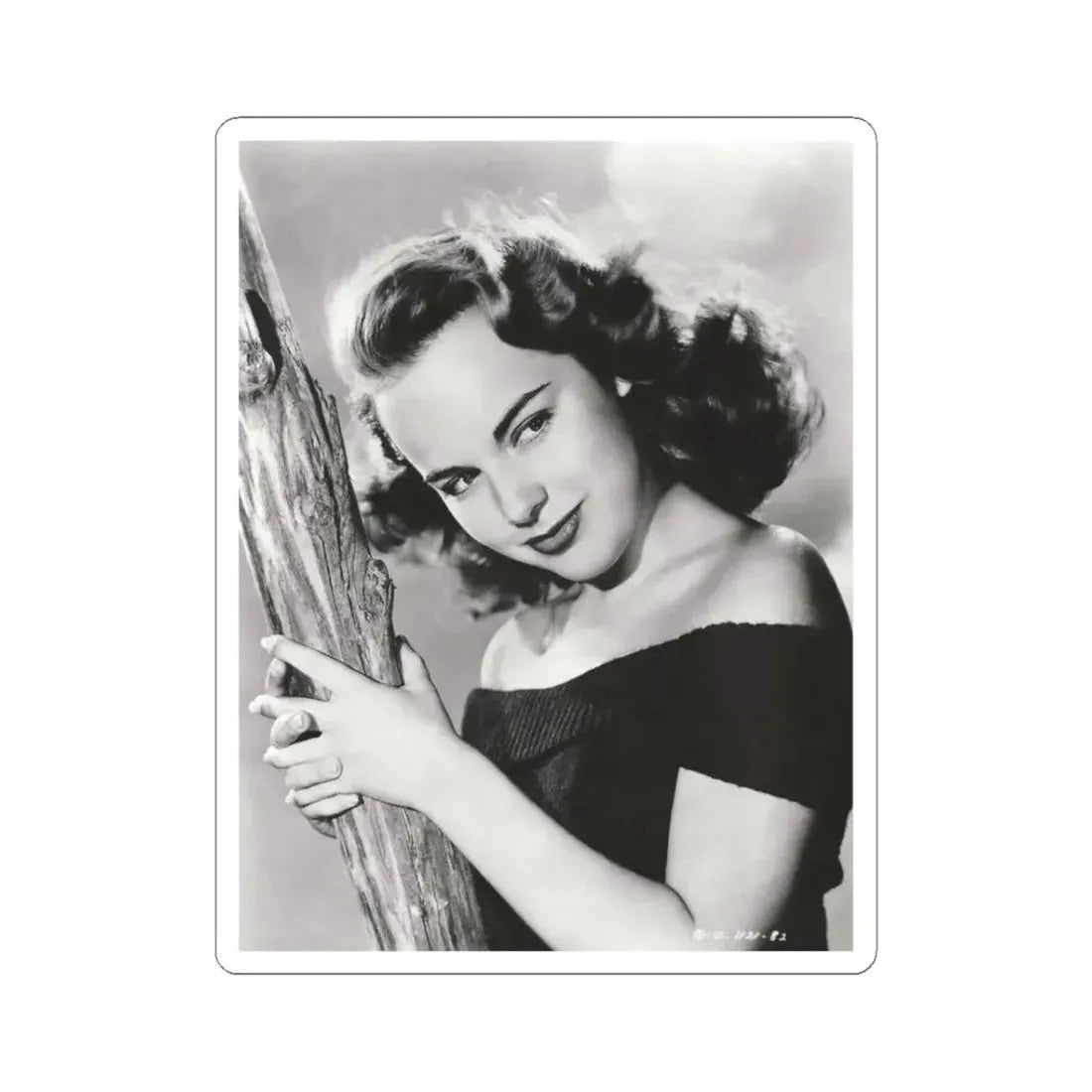 Terry Moore #4991 (Vintage Female Icon) STICKER Vinyl Kiss-Cut Decal 3 Inch White - The Sticker Space