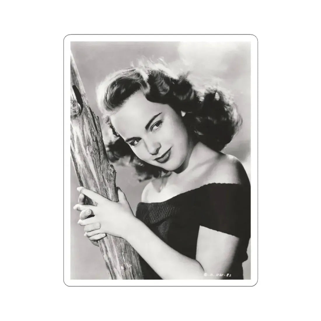 Terry Moore #4991 (Vintage Female Icon) STICKER Vinyl Kiss-Cut Decal 4 Inch White - The Sticker Space