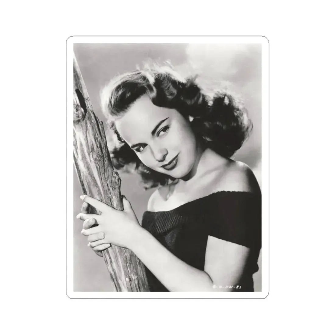 Terry Moore #4991 (Vintage Female Icon) STICKER Vinyl Kiss-Cut Decal 6 Inch White - The Sticker Space