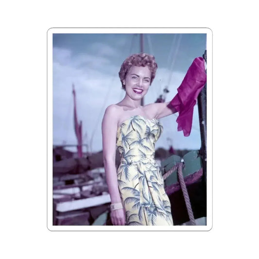 Terry Moore #509 (Vintage Female Icon) STICKER Vinyl Kiss-Cut Decal 2 Inch White - The Sticker Space