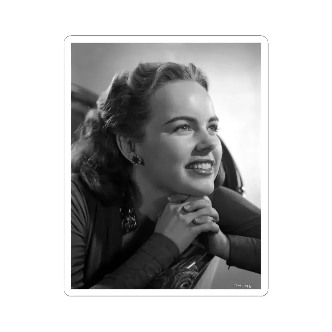 Terry Moore #5471 (Vintage Female Icon) STICKER Vinyl Kiss-Cut Decal 6 Inch White - The Sticker Space