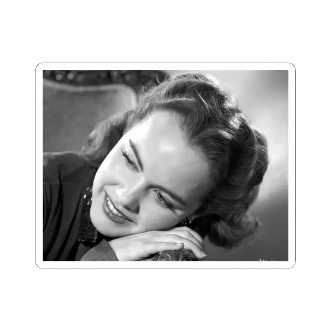 Terry Moore #552 (Vintage Female Icon) STICKER Vinyl Kiss-Cut Decal 3 Inch White - The Sticker Space
