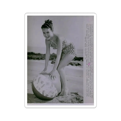 Terry Moore #571 (Vintage Female Icon) STICKER Vinyl Kiss-Cut Decal 4 Inch White - The Sticker Space