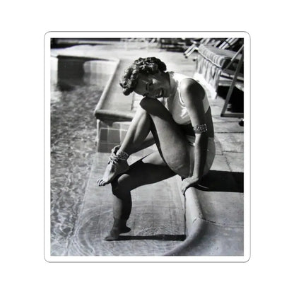 Terry Moore #608 (Vintage Female Icon) STICKER Vinyl Kiss-Cut Decal 3 Inch White - The Sticker Space