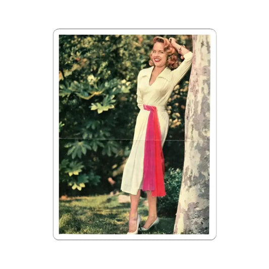 Terry Moore #616 (Vintage Female Icon) STICKER Vinyl Kiss-Cut Decal 2 Inch White - The Sticker Space