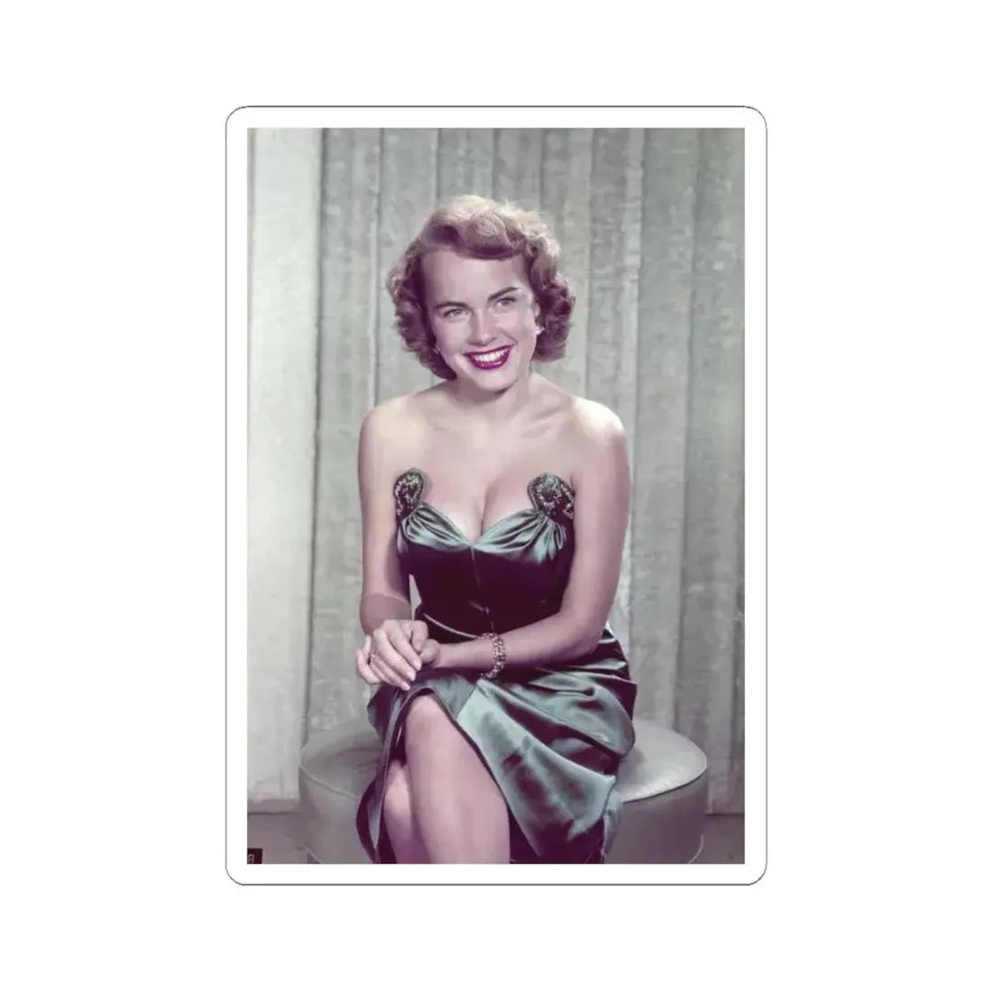 Terry Moore #617 (Vintage Female Icon) STICKER Vinyl Kiss-Cut Decal 3 Inch White - The Sticker Space