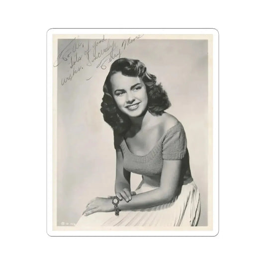 Terry Moore #619 (Vintage Female Icon) STICKER Vinyl Kiss-Cut Decal 2 Inch White - The Sticker Space