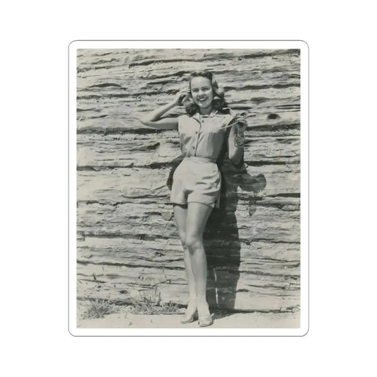 Terry Moore #668 (Vintage Female Icon) STICKER Vinyl Kiss-Cut Decal 2 Inch White - The Sticker Space