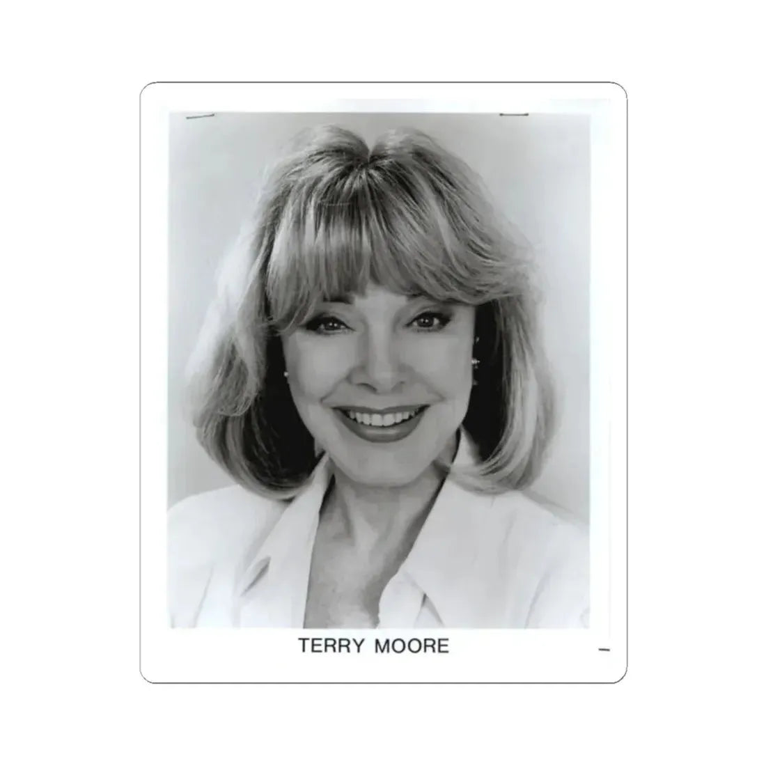 Terry Moore #670 (Vintage Female Icon) STICKER Vinyl Kiss-Cut Decal 2 Inch White - The Sticker Space
